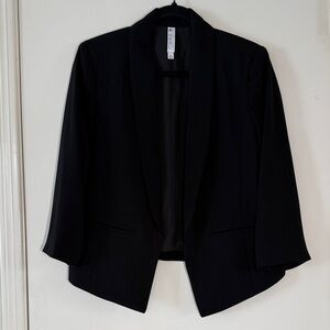 Mural Women’s Open Front Shawl Collar Blazer
